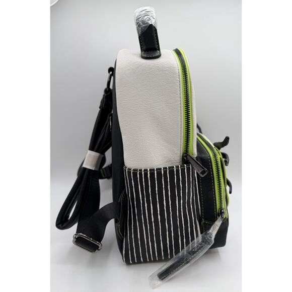 Loungefly Disney Jack Skellington Mini Backpack Nightmare Before Christmas *Read main image 9